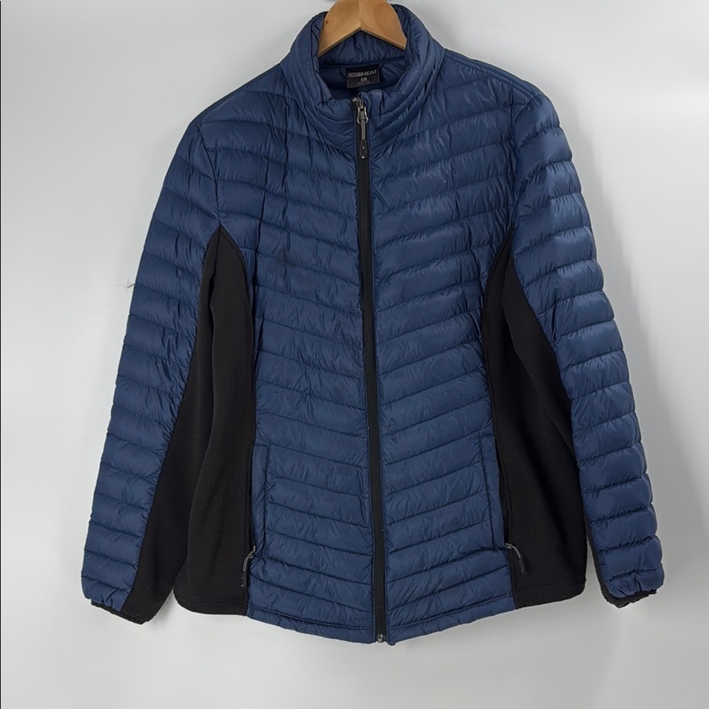 32 degrees Heat puffer lightweight down jacket quilted fitted womens athletic